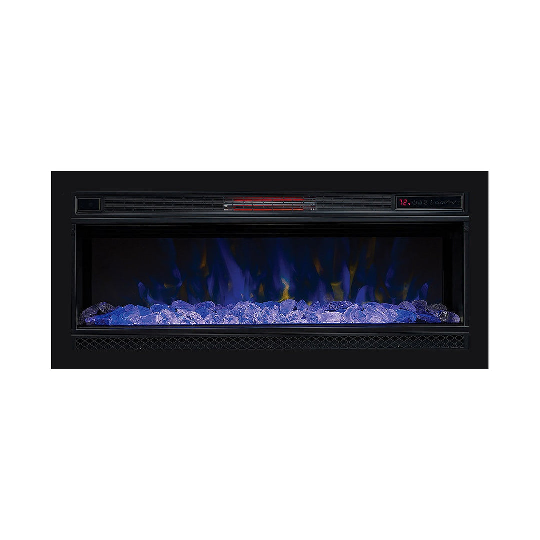 Classic Flame 42II042FGT Electric Fireplace Insert w/Crystal Media and Trim Kit