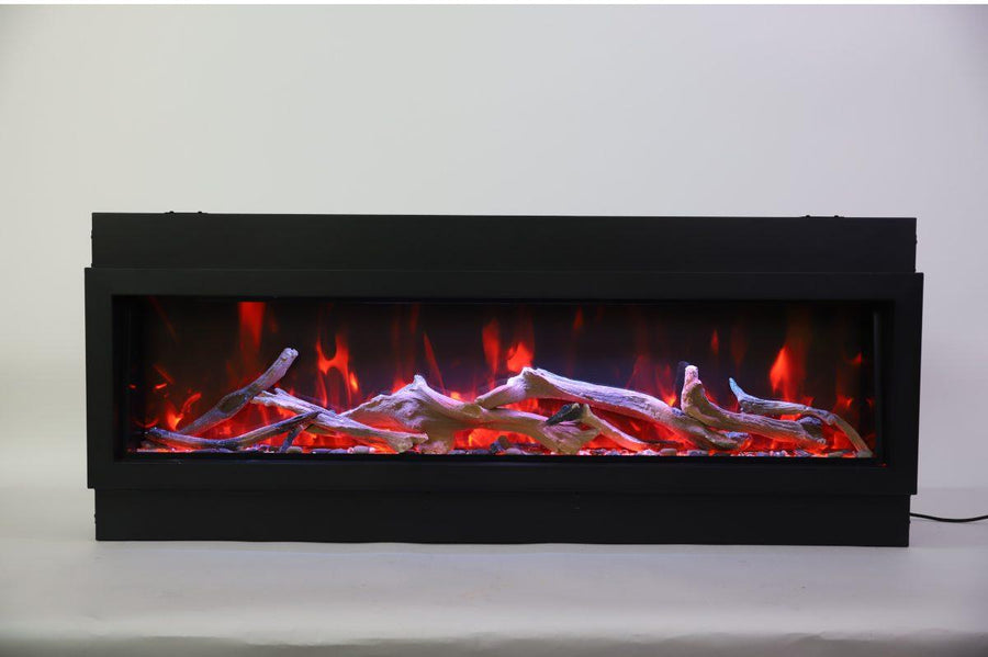 Amantii 40" Built-In Panorama Indoor / Outdoor Electric Fireplace - BI-40-DEEP-OD