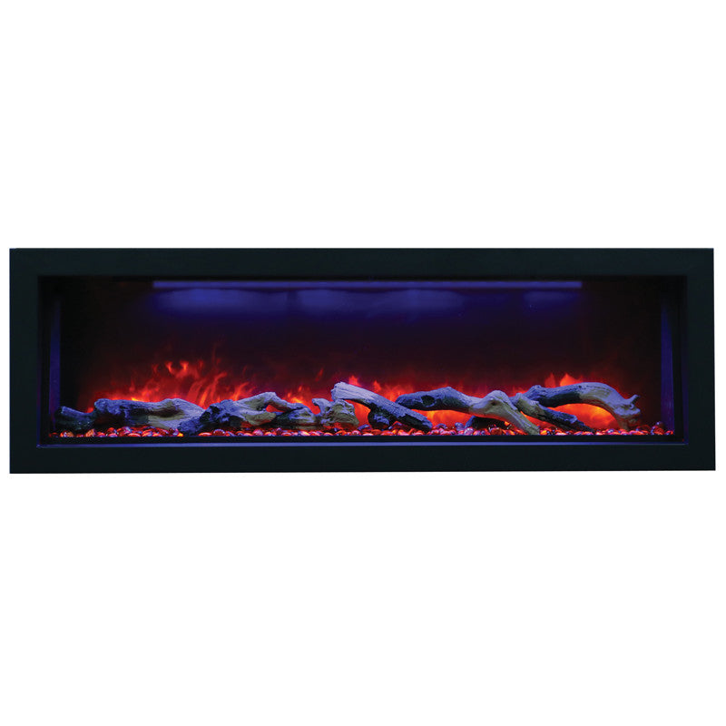 Amantii 50″ Built-in Panorama Indoor / Outdoor Electric Fireplace - Bl-50-DEEP-OD