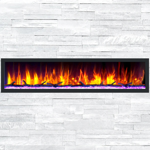 Dynasty 82" BTX82 Cascade smart linear electric fireplace