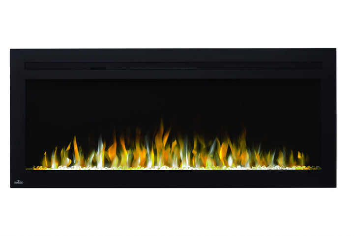 Napoleon Purview 50" Linear Electric Fireplace NEFL50HI with mixed flames