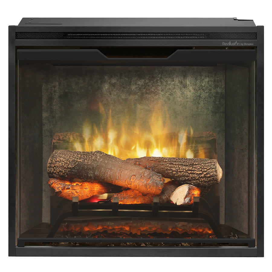 Revillusion Electric Fireplace, Dimplex 24" Revillusion® Built-In Electric Fireplace - RBF24DLXWC