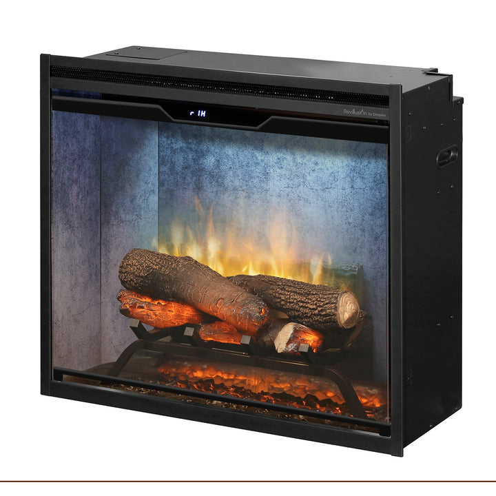 Revillusion Electric Fireplace, Dimplex 24" Revillusion® Built-In Electric Fireplace - RBF24DLXWC