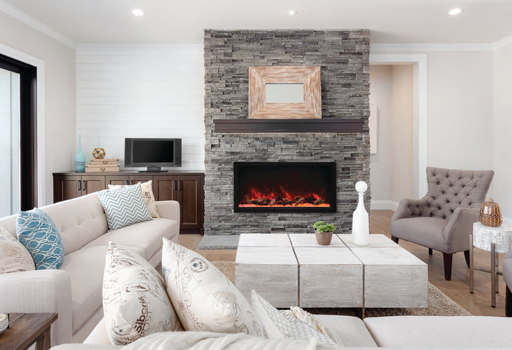 Remii 45" Extra Tall Indoor / Outdoor Electric Fireplace 102745-XT