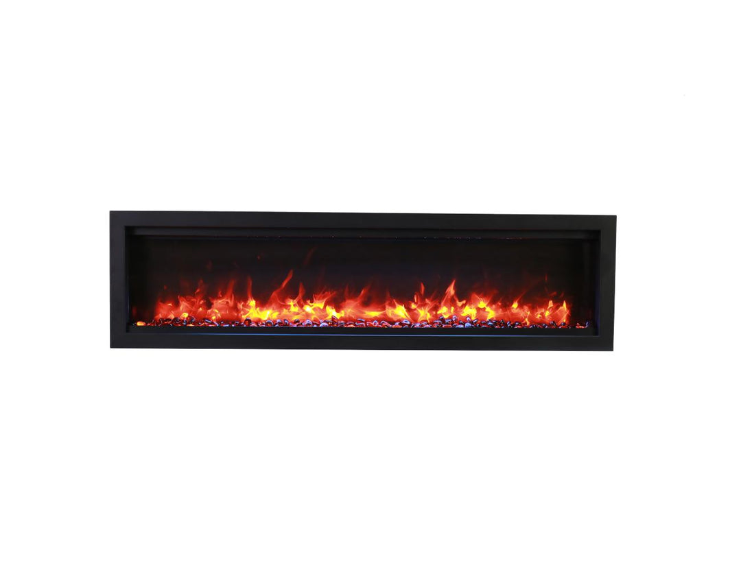 Amantii Symmetry Series 50" Smart Built-in Electric Fireplace - SYM-50