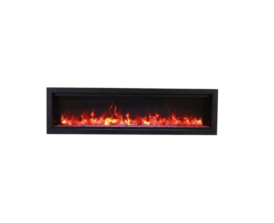 Amantii Symmetry Series 60″ Smart Built-in Electric Fireplace – SYM-60