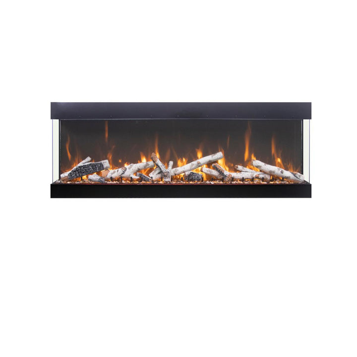 Amantii 75" TruView Bespoke 3 Sided Linear Electric Fireplace - TRV-75-BESPOKE