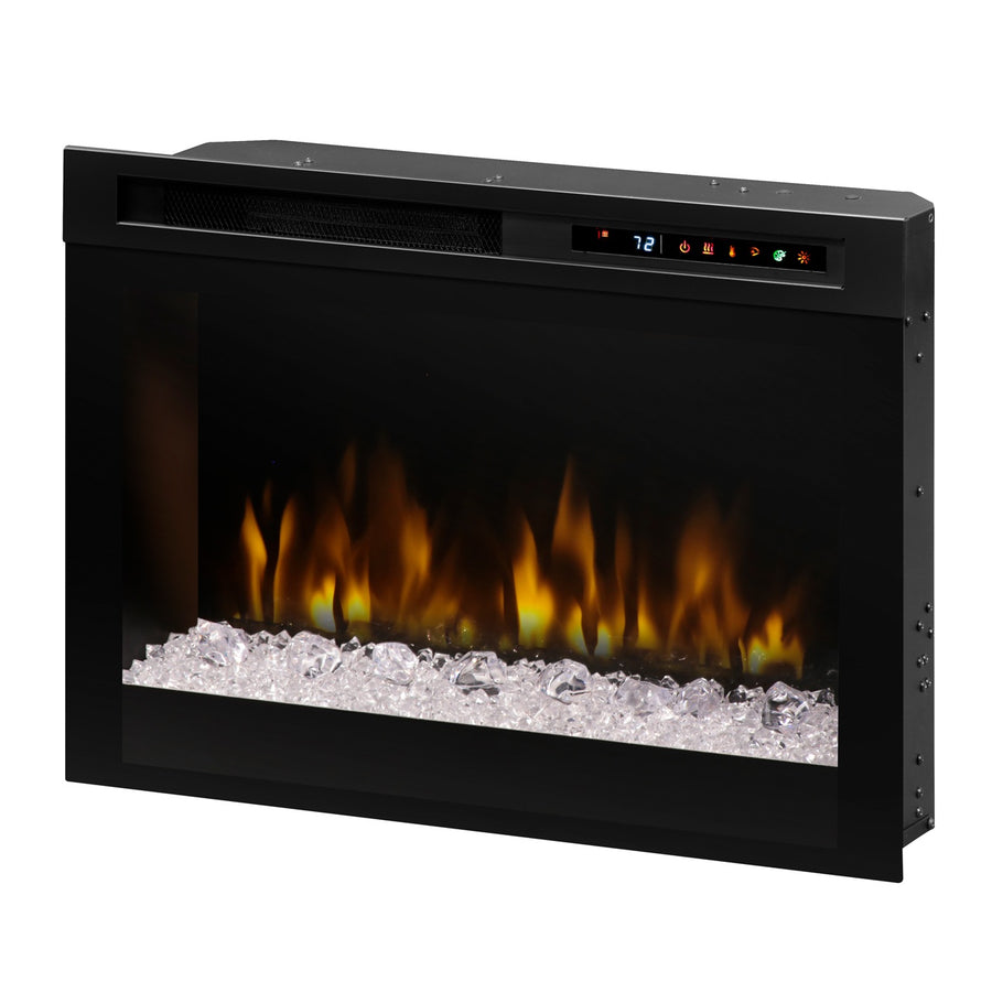 Contemporary Electric Fireplace Insert, Dimplex 26" Multi-Fire XHD™ Plug-in Contemporary Electric Fireplace Insert - XHD26G