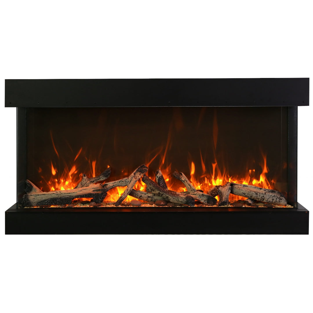 Amantii 88" Tru-View Extra Tall 3-Sided Electric Fireplace - 88-TRV-XT-XL