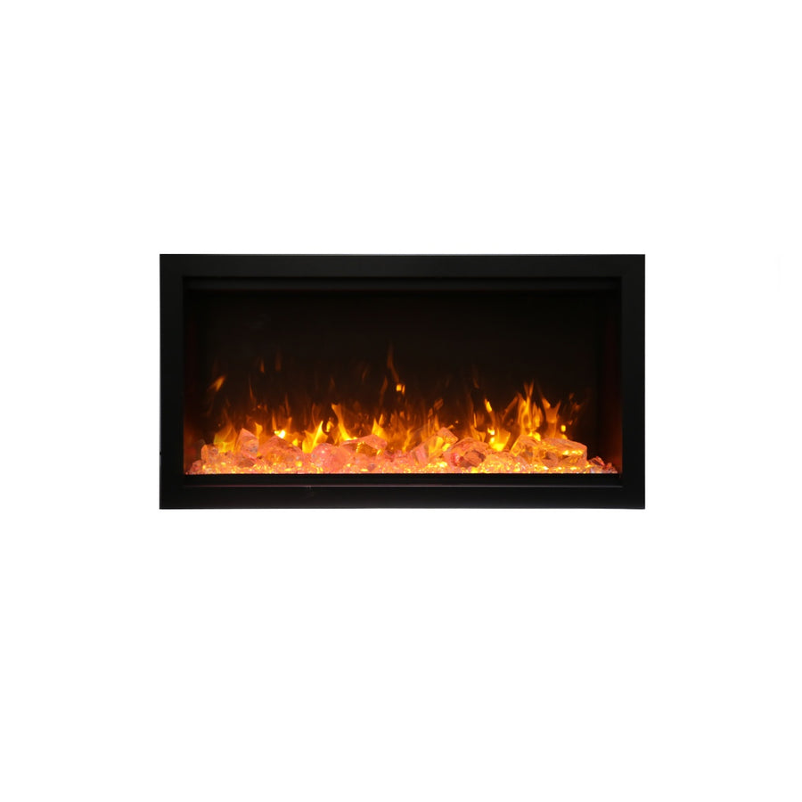 Amantii 34" Electric Fireplace Extra Tall, Built-in - SYM-34-XT