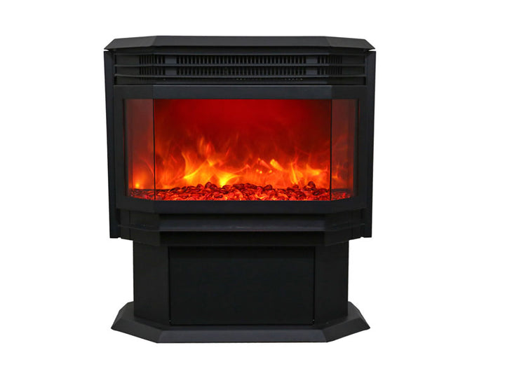 Sierra Flame Free Stand Electric Fireplace Stove w/ Logs - FS‐26‐922