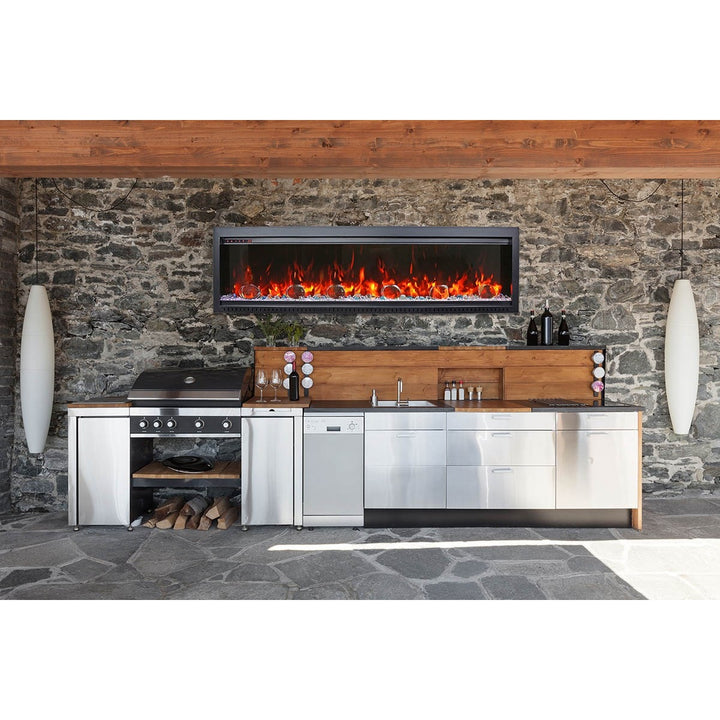 Amantii 60" Built-in Electric Fireplace