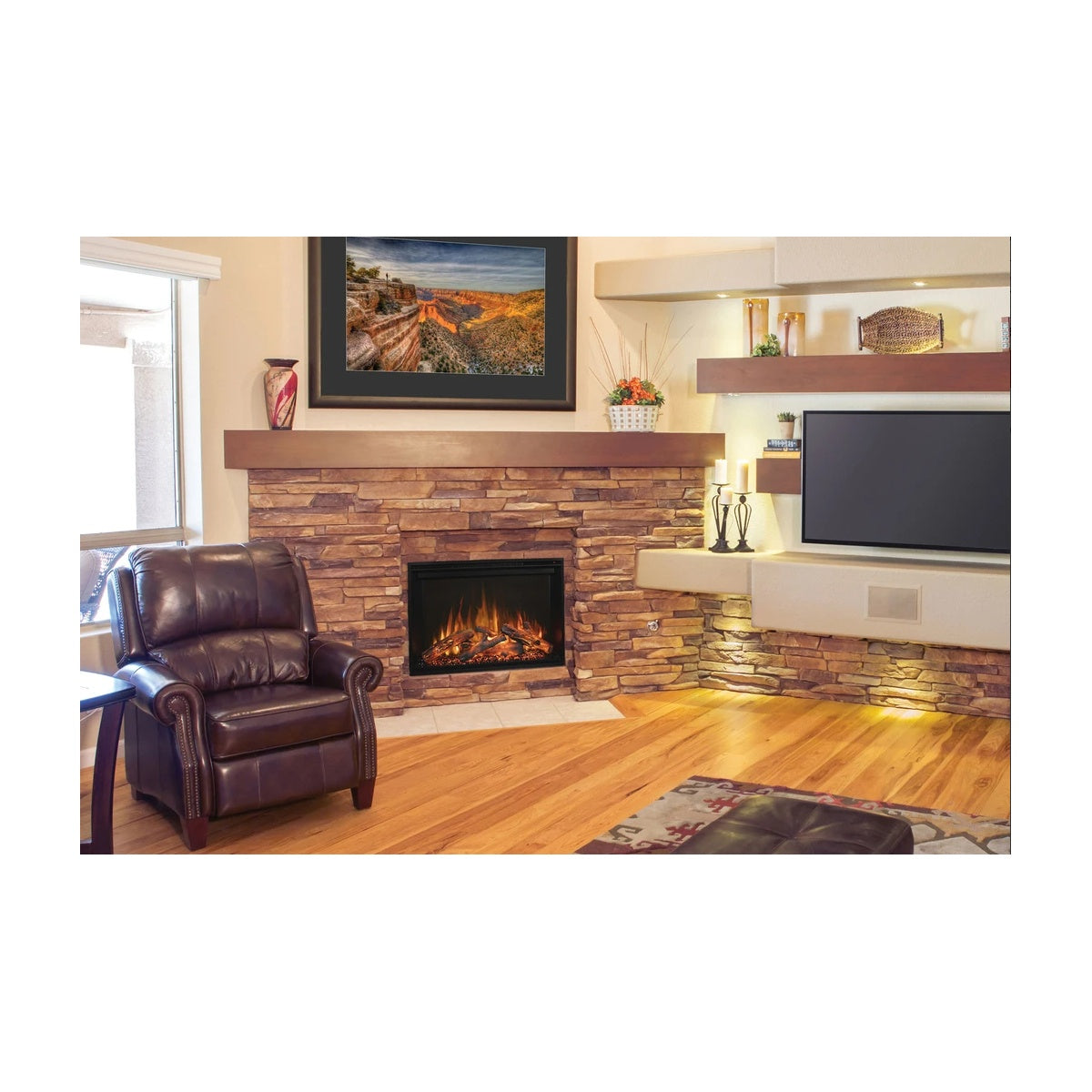 Modern Flames Redstone Electric Fireplace Insert - Thumbnail 4