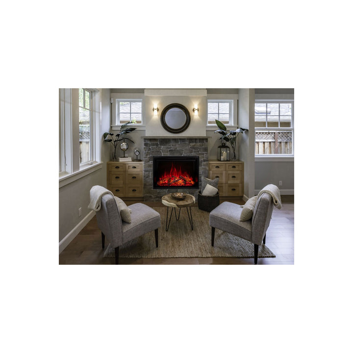 Modern Flames Redstone Series RS-4229 Built-In Electric Fireplace in Living Room