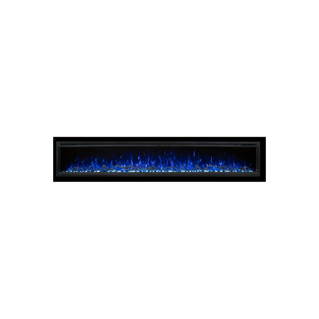 Modern Flames Spectrum Slimline SPS-100B Linear Electric Fireplace with Blue Flames
