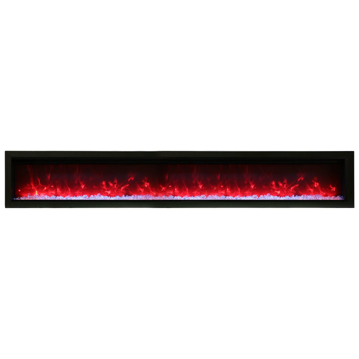 Remii 88" Electric Fireplace Basic, Clean Face WM-88