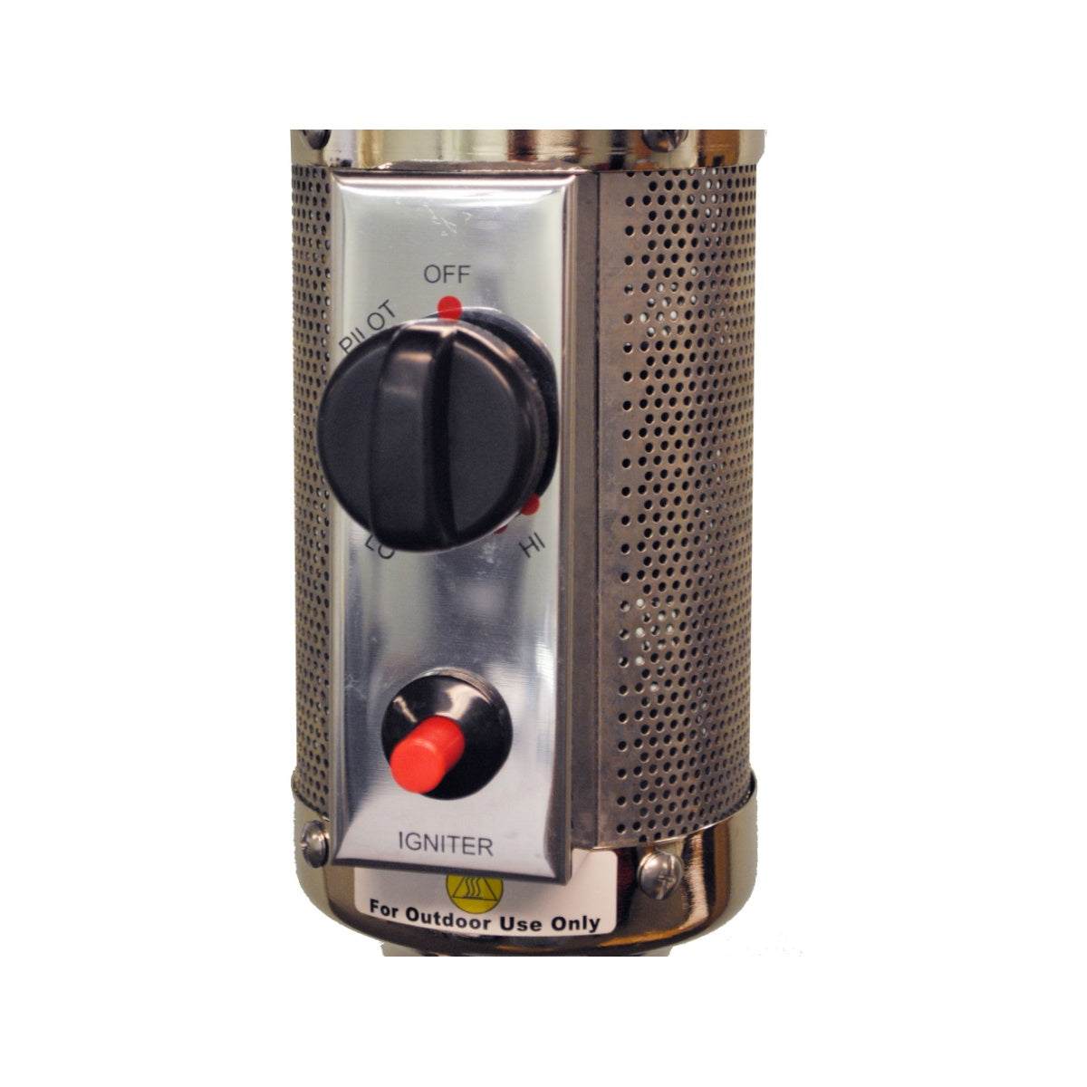 SUNHEAT PHRDBK 99607 Patio Heater, 20 lb Tank, Propane, 46,000 Btu, 18 ft Heating Area, Pushbutton Ignition