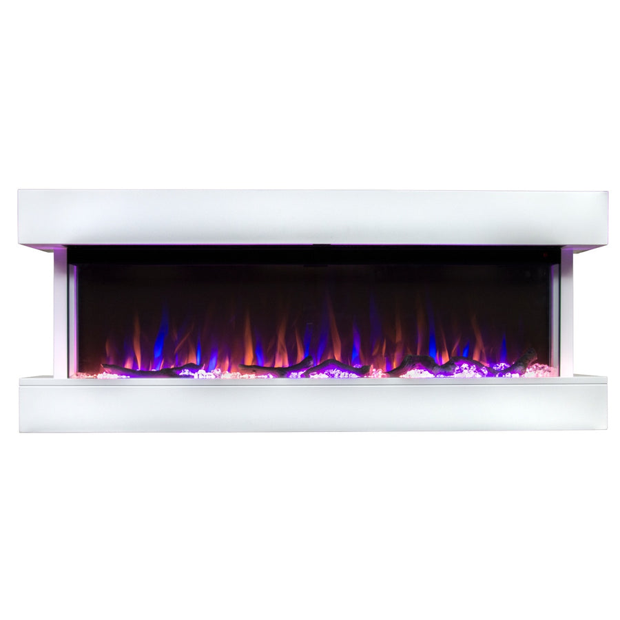 Touchstone Chesmont 50" White Wall Mount Electric Fireplace - 80033